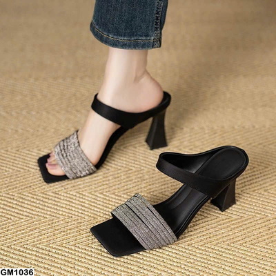 GM1036 SANDAL CAO GÓT ĐÍNH ĐÁ