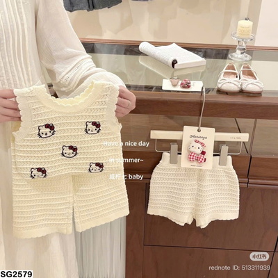 SG2579 SET BỘ HELLO KITTY CHO BÉ