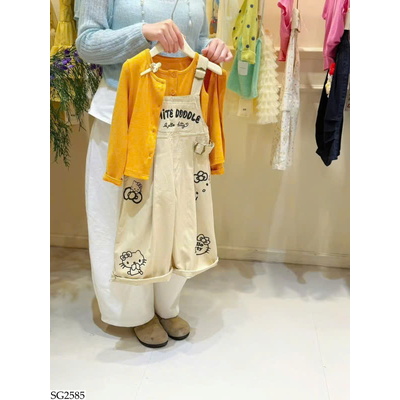 SG2585 BỘ ÁO + QUẦN YẾM BÉ GÁI