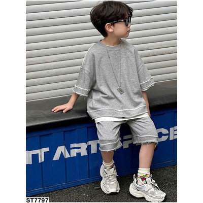 ST7797 BỘ SHORT PHONG CÁCH CHO BÉ TRAI