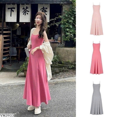 VM3933 VÁY 2 DÂY NHÀ MOSESQUEEN