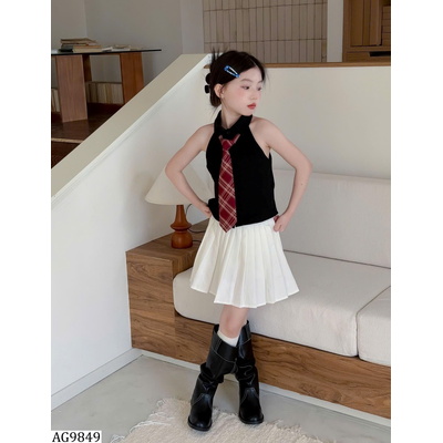AG9849 ÁO CỔ YẾM CHO BÉ
