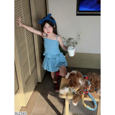 SG2583 SET ÁO 2 DÂY QUẦN BÍ