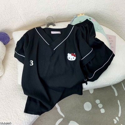 SM4885 SET ĐỒ NGỦ KITTY DỄ THƯƠNG