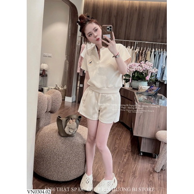 VN0304.02 SET CỘC TAY CỔ KHÓA CHO NỮ