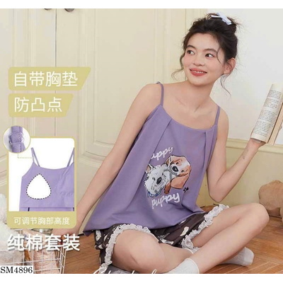 SM4896 BỘ ĐỒ NGỦ NỮ MÙA HÈ KIỂU MỚI