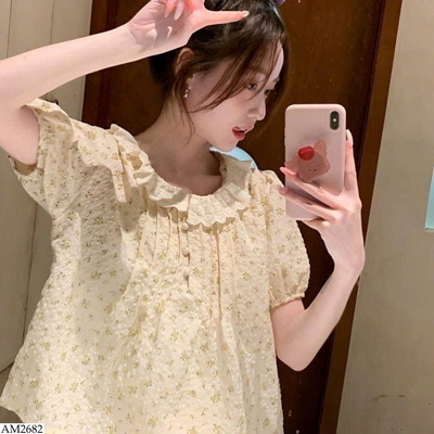 AM2682 ÁO BABYDOLL HOA NHÍ CHO NỮ