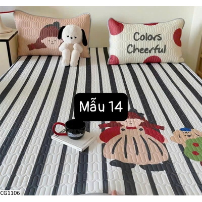 CG1106 CHIẾU ĐIỀU HOÀ CAO SU KÈM VỎ GỐI