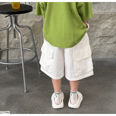 QT5586 SHORT GIÓ TRẮNG TÚI HỘP FANSHU