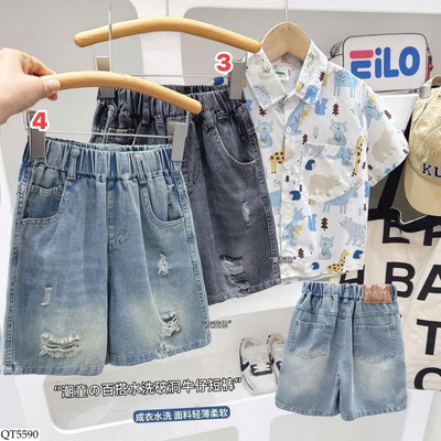 QT5590 QUẦN SHORT JEAN CHO BT HÃNG KACADY