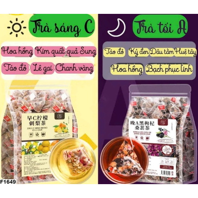 F1649 SET 100 GÓI TRÀ SÁNG - TỐI