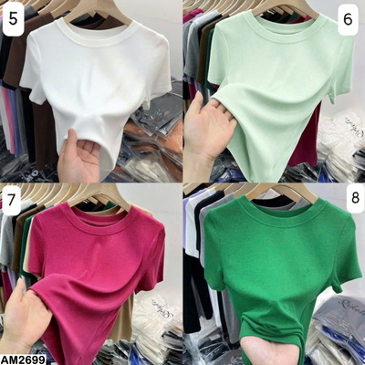 AM2699 ÁO CỘC TAY DỆT KIM