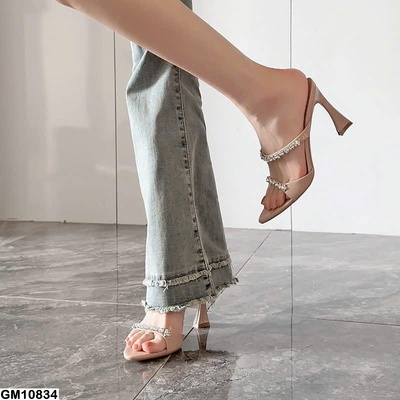 GM10834 GUỐC CAO GÓT QUAI ĐÍNH ĐÁ