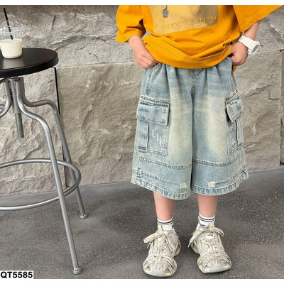 QT5585 SHORT JEANS TÚI HỘP FANSHU