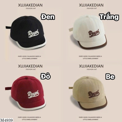 M4939 MŨ LƯỠI TRAI ROYAL TRẺ EM