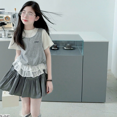 SG2649 SET ĐỒ MÙA HÈ CHO BÉ GÁI