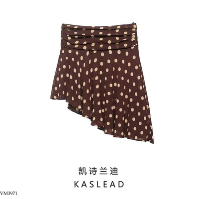 VM3971 CHÂN VÁY CHẤM BI NHÀ KASLEAD