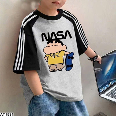 AT1591 SET 2 ÁO BÉ TRAI NASA