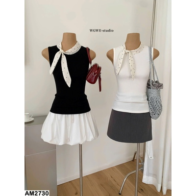 AM2730 ÁO SAT NÁCH CỔ NƠ NHÀ W.G.W.E