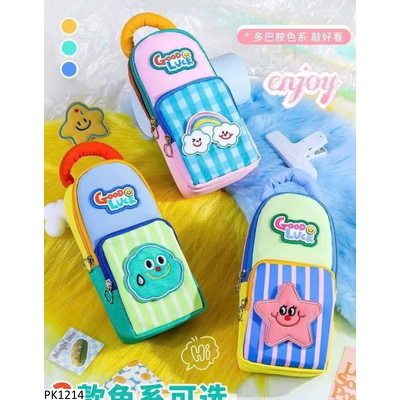 PK1214 TÚI BÚT PHỐI MÀU CHO BÉ