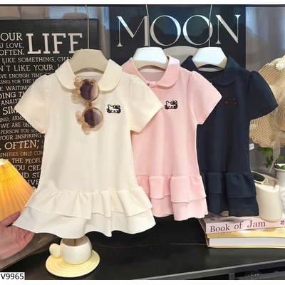 V9965 VÁY POLO KITTY CHO BG