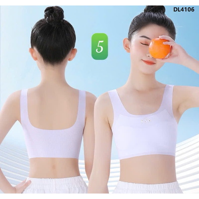 DL4106 ÁO BRA BÉ GÁI BĂNG LỤA