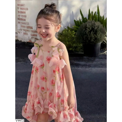 V9972 VÁY CÔNG CHÚA CHO BÉ GÁI