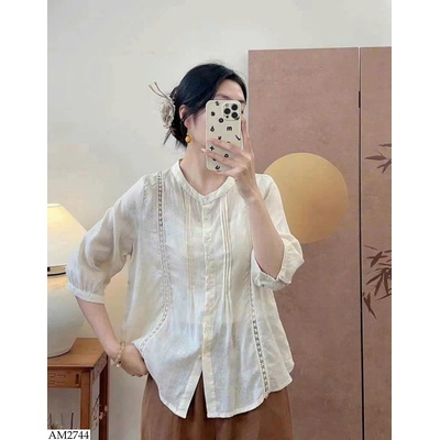 AM2744 ÁO SƠ MI NỮ FORM RỘNG