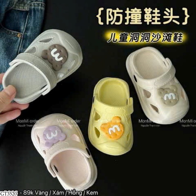 GT3520 DÉP SỤC CROCS CHO BÉ