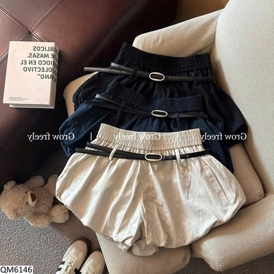 QM6146 QUẦN BÍ KÈM THẮT LƯNG CHO NỮ