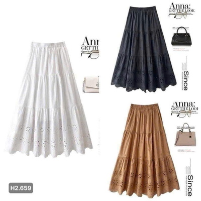 VM3976 CHÂN VÁY ANNA NỮ CẠP CHUN