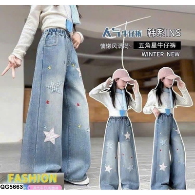 QG5663 QUẦN JEANS BÉ GÁI TAGKITA