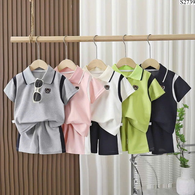 S2739 SET BỘ POLO HÈ CHO BÉ