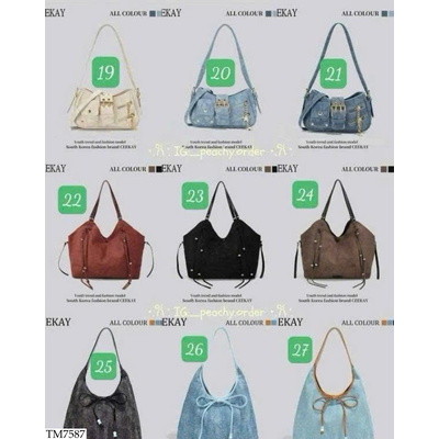 TM7587 BỘ SƯU TẬP TÚI XÁCH CEEKAY