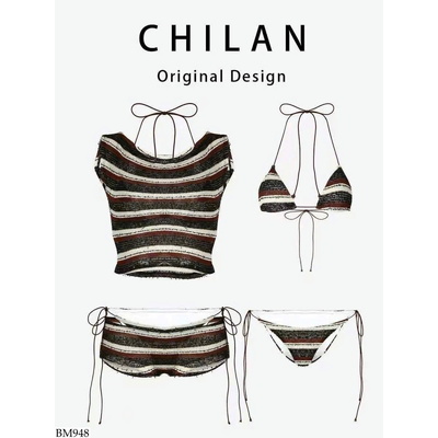 BM948 BỘ BIKINI ĐI BIỂN THỜI TRANG