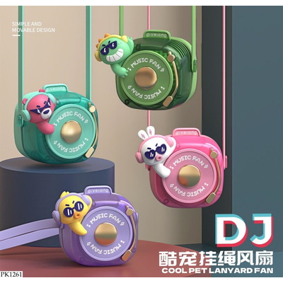 PK1261 QUẠT ĐEO CỔ HÌNH THÚ