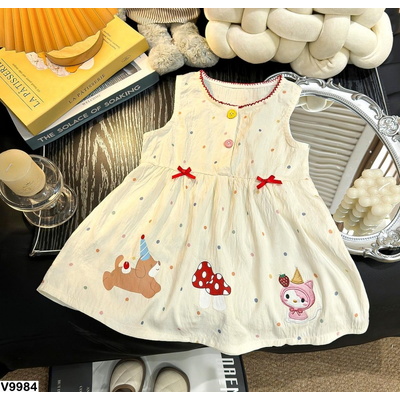 V9984 VÁY XÒE SÁT NÁCH DỄ THƯƠNG