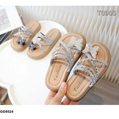 GG9524 DÉP LÊ XỎ NGÓN ĐÍNH BƯỚM