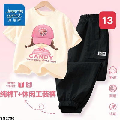 SG2730 BST BỘ BÉ GÁI JEANSWEST