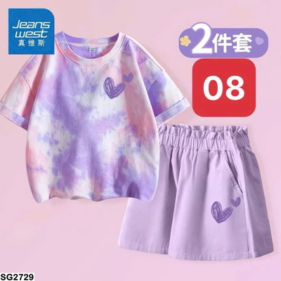 SG2729 BỘ CỘC LOANG JEANWEST BÉ GÁI
