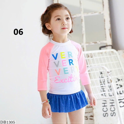 DB1305 BỘ ĐỒ BƠI TRẺ EM ĐÁNG YÊU