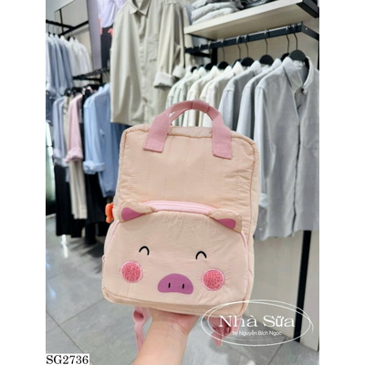 T3857 BALO HÌNH CHÚ HEO HỒNG ĐÁNG YÊU CHO BÉ