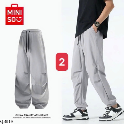 QB919 QUẦN THỂ THAO NAM DÁNG JOGGER CAO CẤP