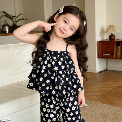 SG2739 BỘ HOA 2 DÂY CHO BÉ GÁI