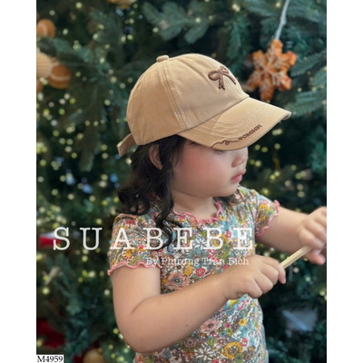 M4959 MŨ LƯỠI TRAI NƠ CHO BÉ