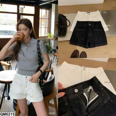 QM6215 QUẦN SHORT DENIM NHÀ W.G.W.E