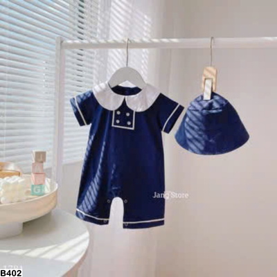 B402 SET BODY CHO BÉ KÈM MŨ