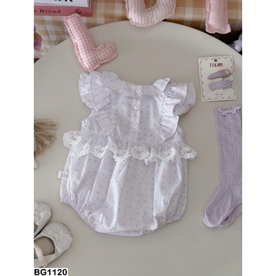 BG1120 BODY SÁT NÁCH CỔ BÈO CHO BÉ GÁI
