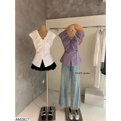 AM2817 ÁO CỔ V CHO NỮ W.G.W.E