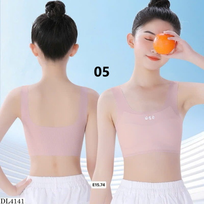 DL4141 ÁO BRA BÉ GÁI BĂNG LỤA